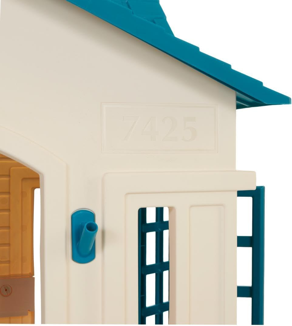 Blue Cape Cottage Playhouse Large Outdoor Kids Playhouse