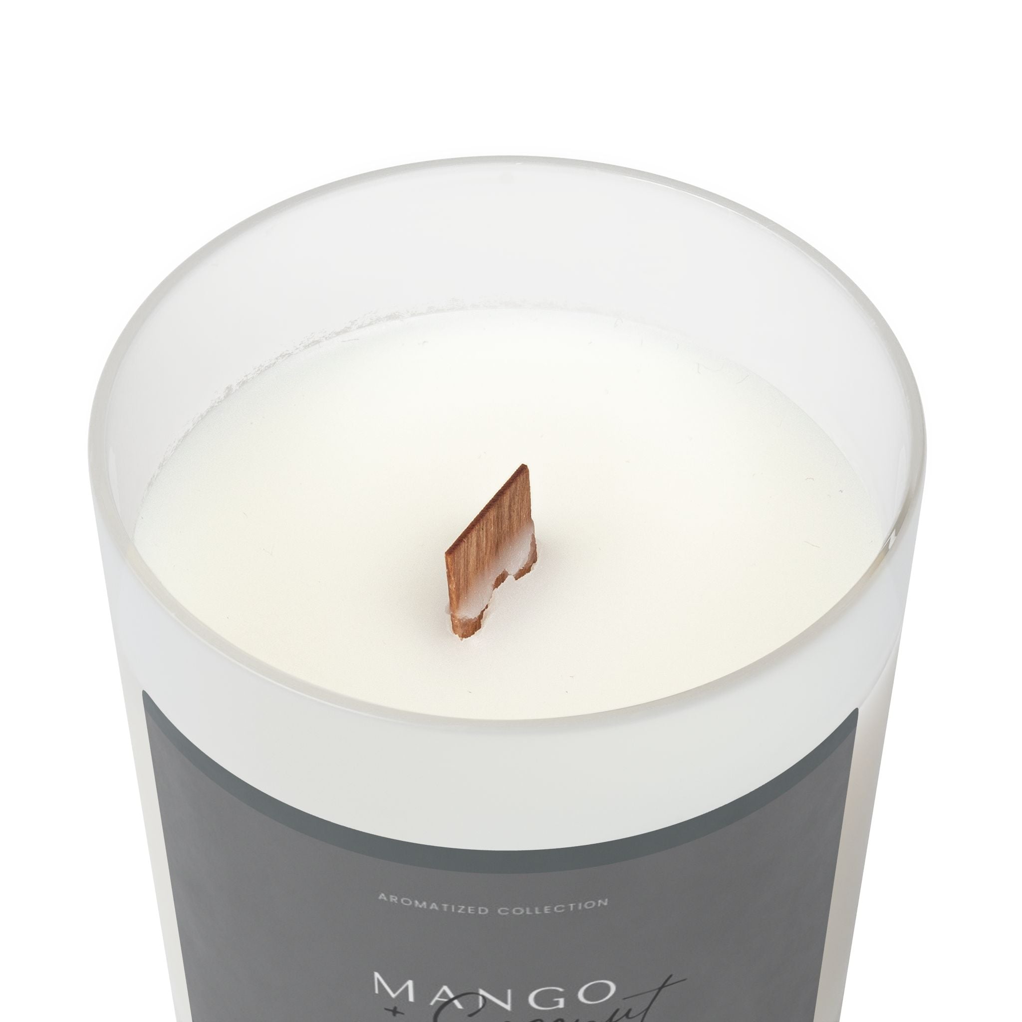Mango Coconut Scented Soy Candle, Astrology Gift, Natural Wax Candle,
