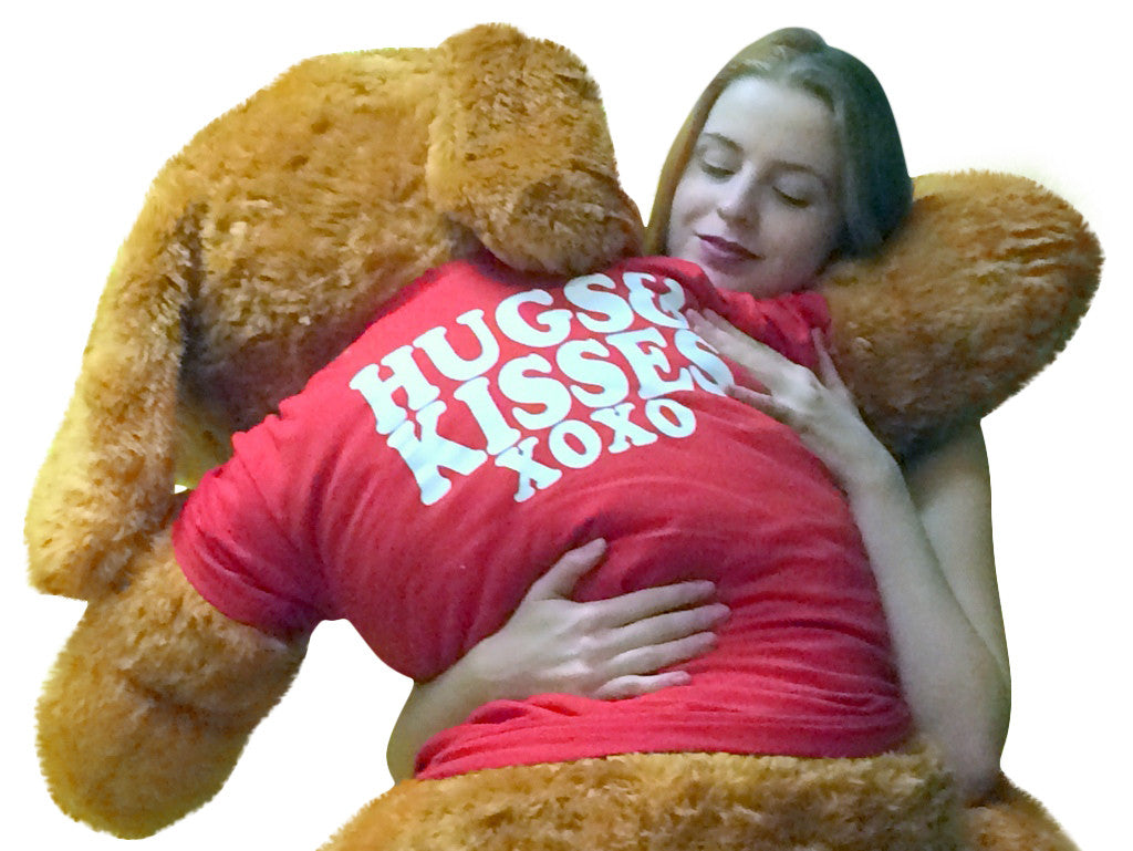 Big Plush Dog Huge 5 Foot Long Valentine's Day Giant Stuffed Animal